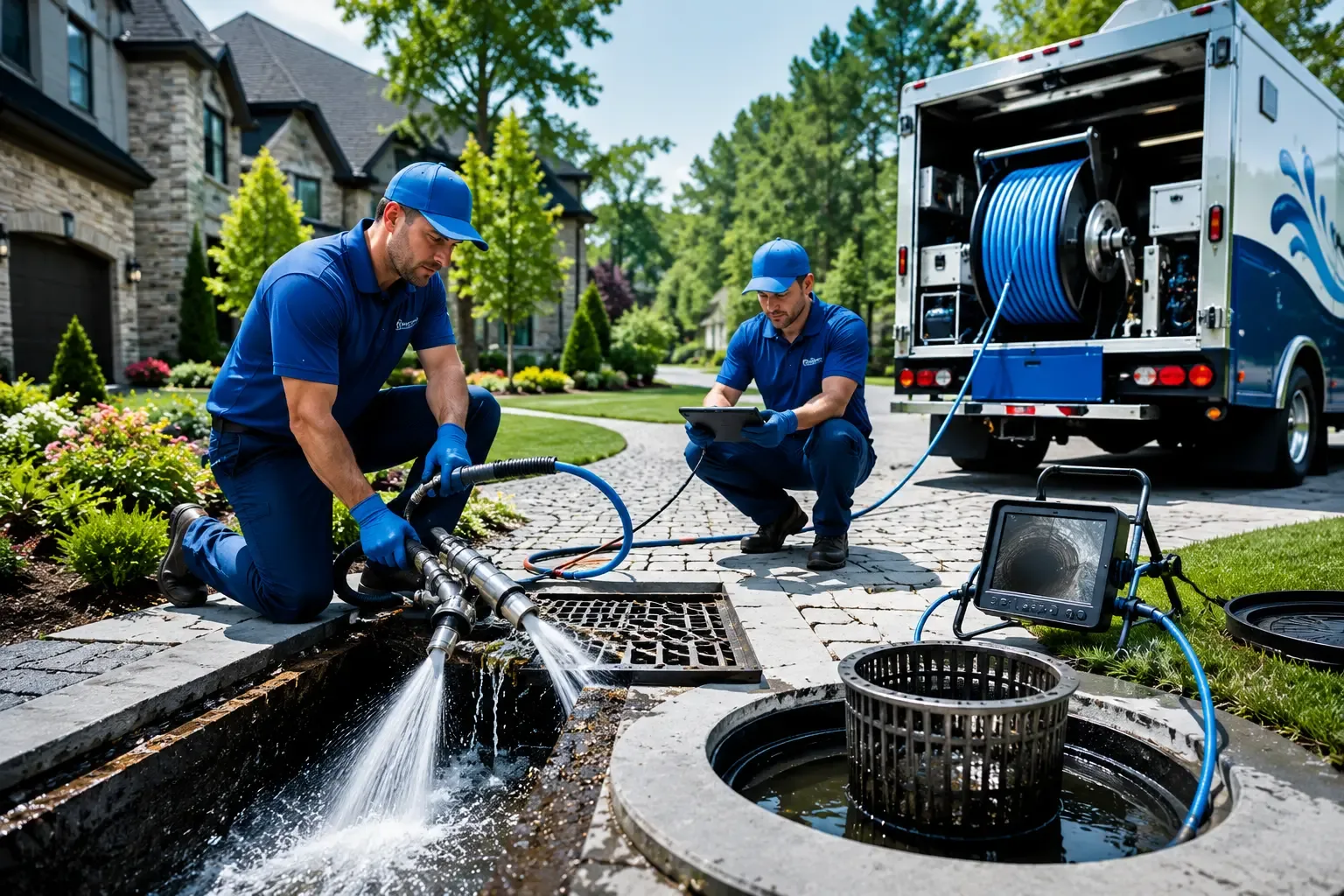Local outdoor drain cleaning professionals in Malta, OH